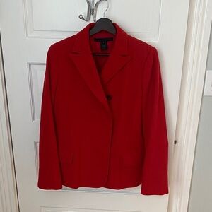 Women's Marc by Marc Jacob’s Heavy Red Wool Blazer